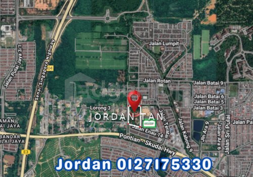 Taman Teratai, Pulai, Kangkar Pulai Double Storey Terrace House (New), Johor, Skudai