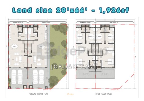 Taman Teratai, Pulai, Kangkar Pulai Double Storey Terrace House (New), Johor, Skudai