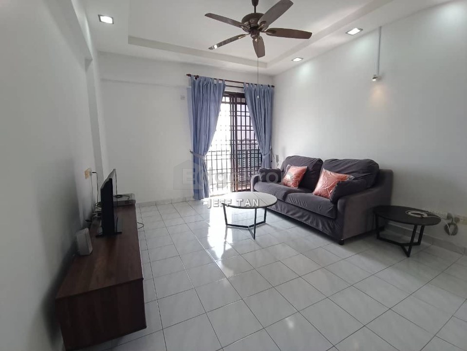 Halaman Kristal Apartment t Jelutong with Partially Furnished, Penang, Georgetown