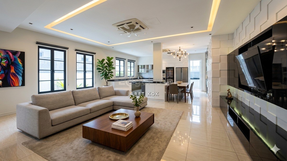 Freehold End Lot 3400sf Beringin Residence Damansara Heights 3+1 Rooms, Kuala Lumpur, Damansara