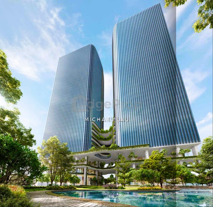 DUO Tower, Bangsar South, Access to train station, Kuala Lumpur, Bangsar South