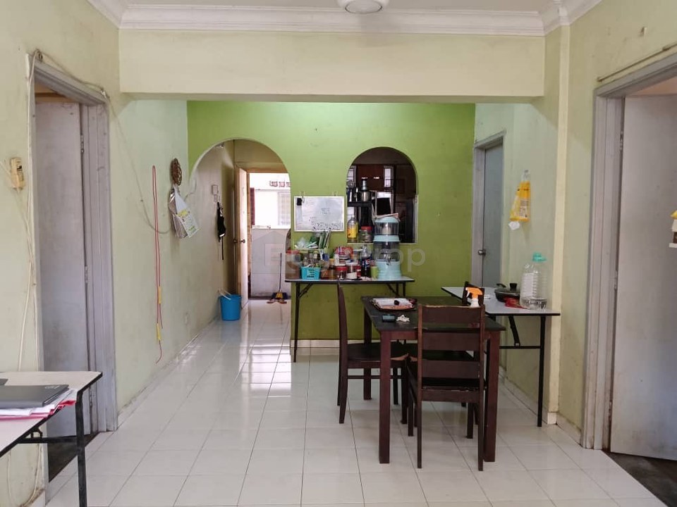 Corner Unit Aman Putra Apartment Jinjang Utara Kepong For Sale, Kuala Lumpur, Jinjang