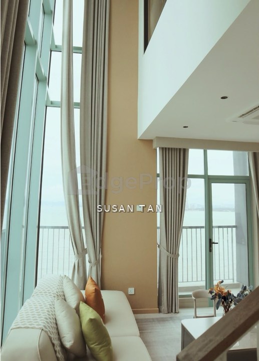 Duplex sea view Bay Suites Negotiable near Bay 21, Sabah, Kota Kinabalu