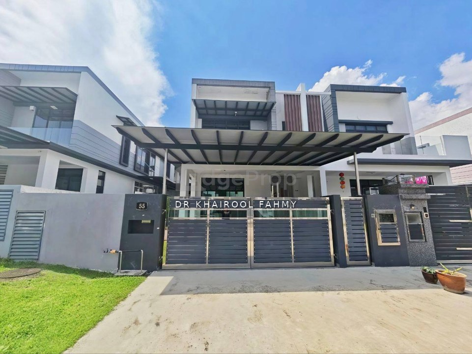 Bukit Indah Garden Villa Cluster Double Storey Renovated Non Bumi Lot, Johor, Johor Bahru