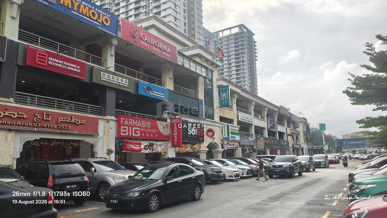 [Freehold] 1st Floor Shoplot Taman Melati Facing KL East Mall, Setapak KL