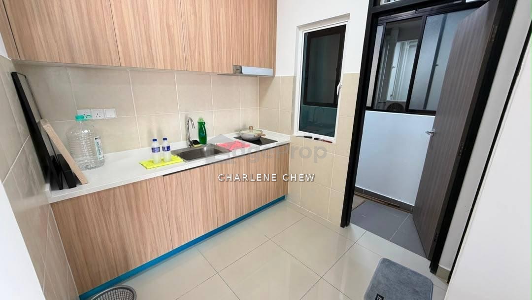 Trellis Residences @ JB Town 1 Room Type & Furnished Unblock View (Rent), Johor, Johor Bahru