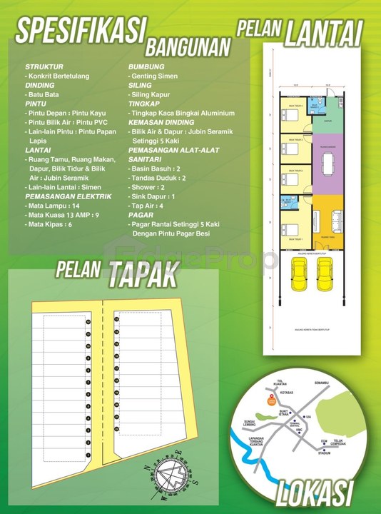 Indera Mahkota 18 Fasa 2 free hold, Pahang, Kuantan