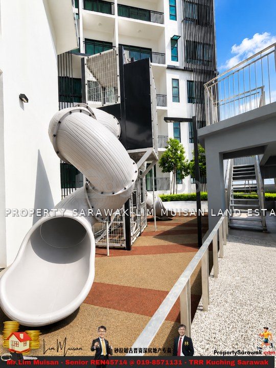 Level-7 Corner: Upton Residences at Arang Road in Kuching for Sale, Sarawak, Kuching