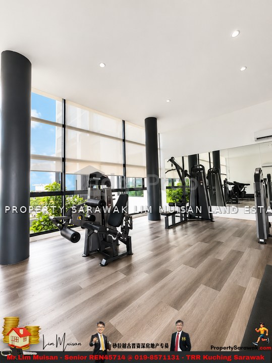 Level-7 Corner: Upton Residences at Arang Road in Kuching for Sale, Sarawak, Kuching