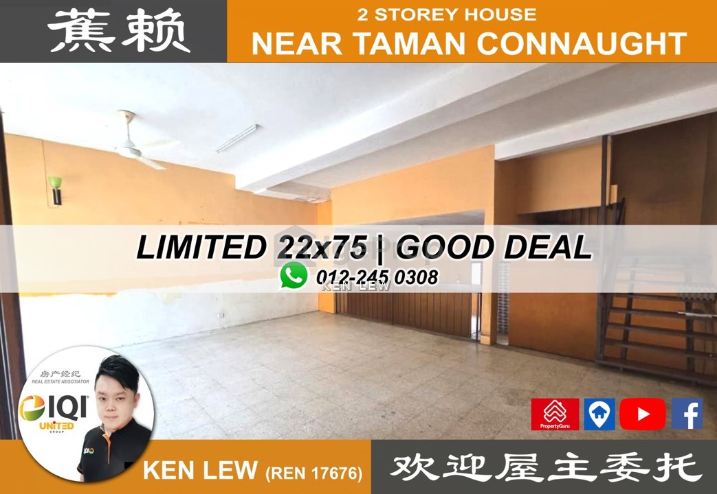 2 Storey House For Sale nearby Taman Connaught, Cheras