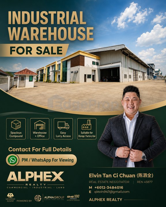Kapar Jalan Meru Indah Semi-D Factory 