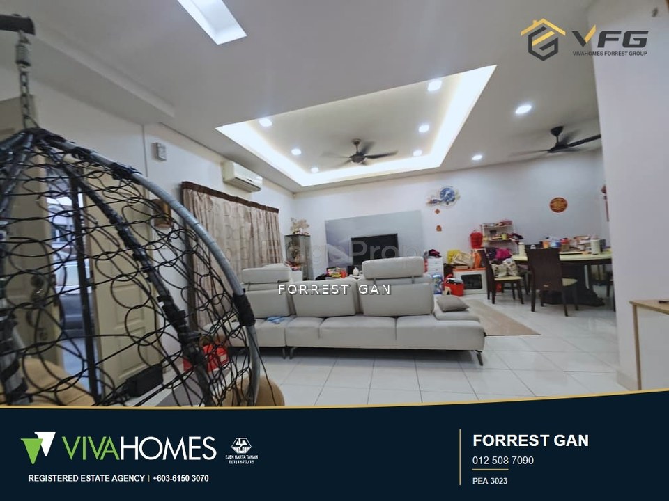 Bandar Puteri Double Storey Terrace House For Sale