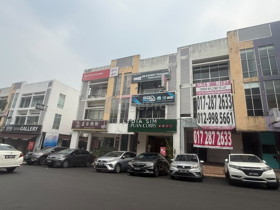 3 Storey Bandar Mahkota Cheras Shop office for rent