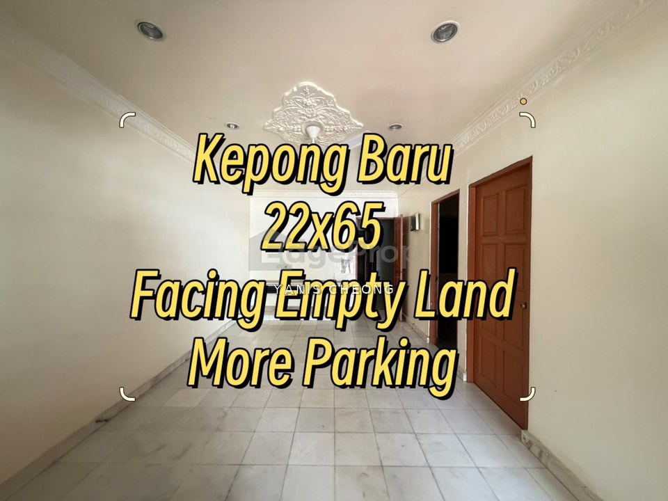 Kepong Baru, Single Storey, Kitchen Extended, More Parking, Below Market
