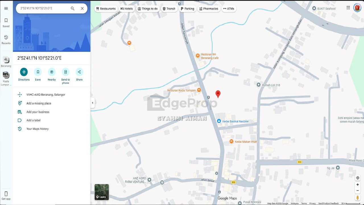 1.02 Acres Commercial Development Land for Sale | Beranang, Hulu Langat