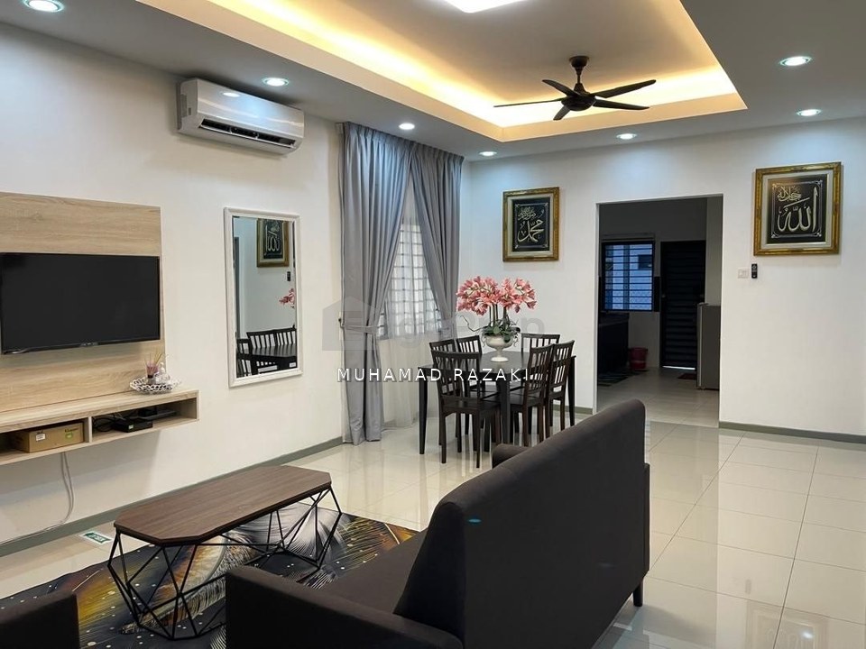 Tresna Teruntum Saujana Perdana, Sg Buloh, END LOT Double Storey Terrace House For Sale. Fully Furnished!, Selangor, Sungai Buloh